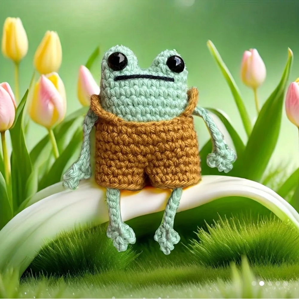 🆕 🐸 Frog Crochet Kit